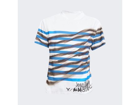 Y Project | Women | X Jean Paul Gaultier Marinière Convertible T-shirt For Sale