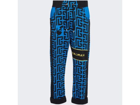 Balmain | Men | Monogram Printed Sweatpants Supply