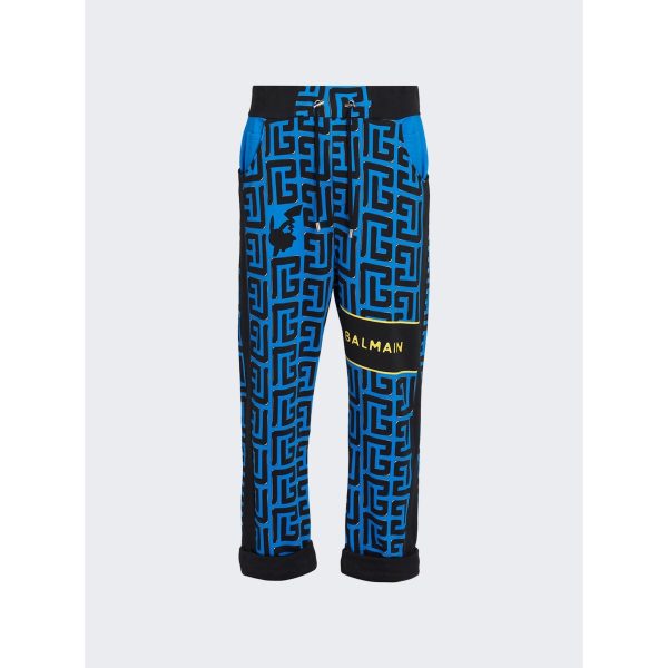 Balmain | Men | Monogram Printed Sweatpants Supply