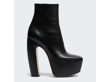 Bottega Veneta | Women | Wedge Ankle Boot | Black Hot on Sale