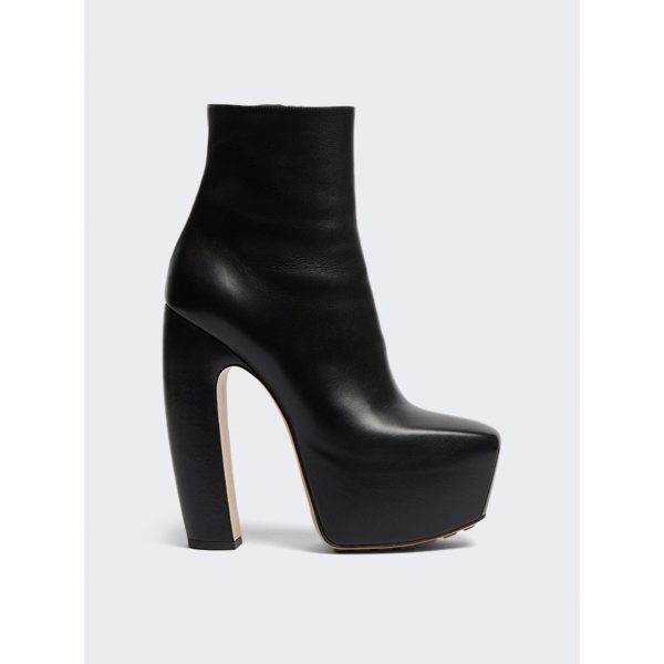 Bottega Veneta | Women | Wedge Ankle Boot | Black Hot on Sale