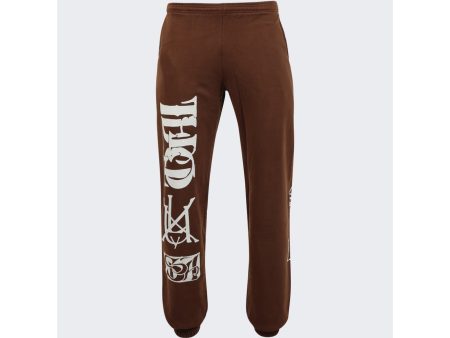 Total Luxury Spa | Men | Monogram Sweatpants | Coffee Brown Online