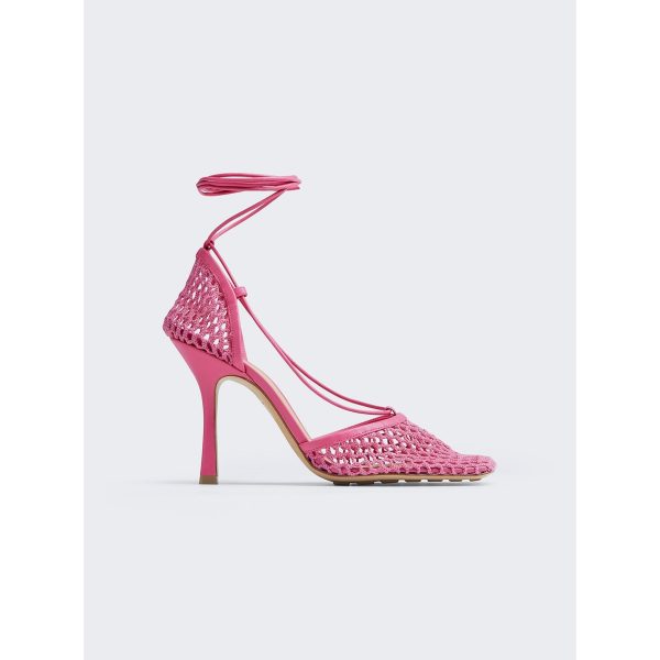 Bottega Veneta | Women | Stretch Lace-up Sandal | Azalea Pink Online Sale