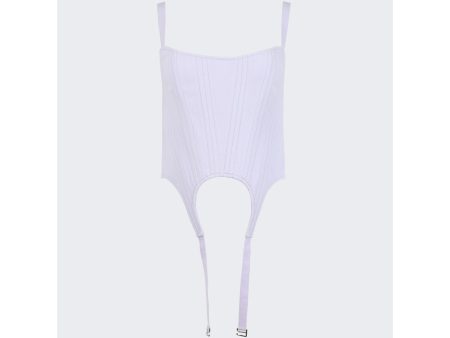 Dion Lee | Women | Arch Longline Corset Top Purple Online