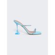 Amina Muaddi | Women | Gilda Glass Pumps | Aqua Blue x Aqua Crystals Fashion