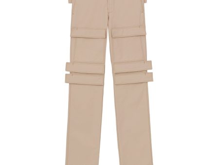 Burberry | Men | Panel Cargo Trousers Soft Fawn on Sale