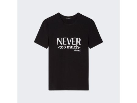 Versace | Women | Never Too Much Tee | Black Online