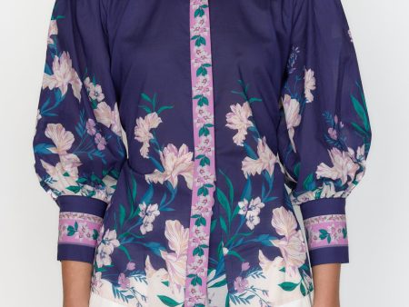 Maisy Top | Midnight Coast Border Cheap