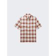 Burberry | Taxham Short Sleeve Shirt Optic White Check Online Sale