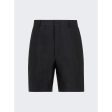 Fendi | Men | Pinstripe Bermuda Shorts | Black Sale