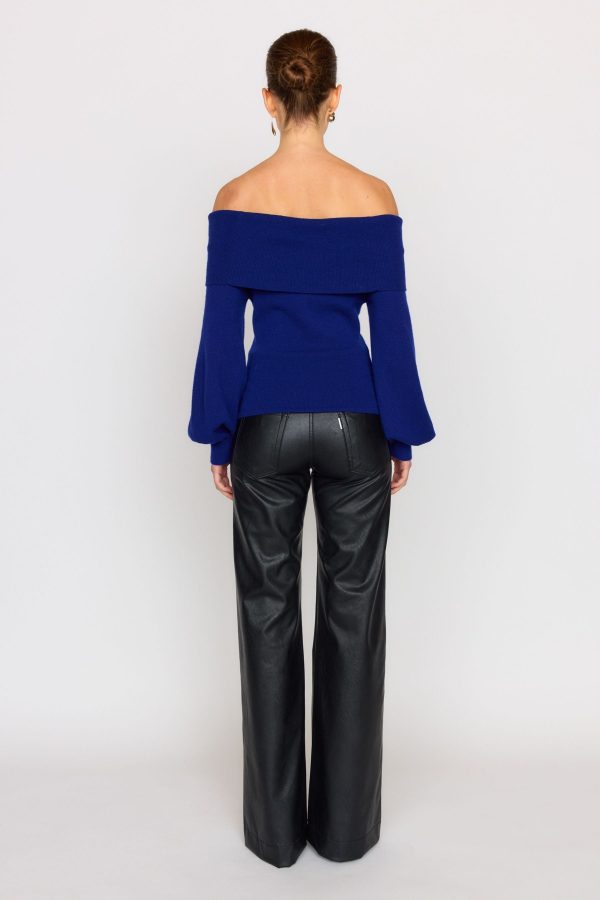 Brianna Sweater | Cobalt Discount