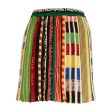 Etro | Women | Pleated Multi-print Skirt | Multicolor Online now