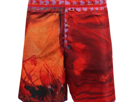 Givenchy | Men | Long Print Swim Trunks Hot on Sale