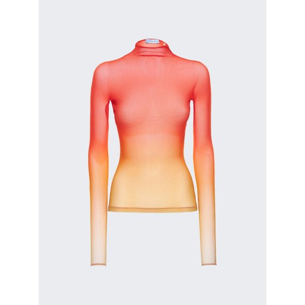 Mugler | Women | Long-sleeve Gradient Top on Sale