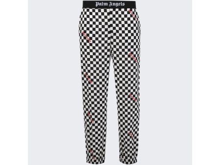 Palm Angels | Damier Check Print Easy Pants Discount