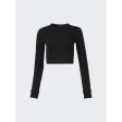 Wardrobe.NYC | Women | X Hailey Bieber Long Sleeve Tee Black Online Sale