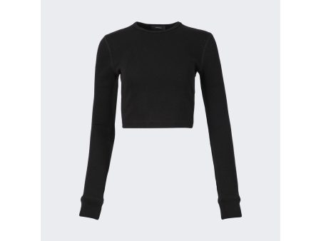 Wardrobe.NYC | Women | X Hailey Bieber Long Sleeve Tee Black Online Sale