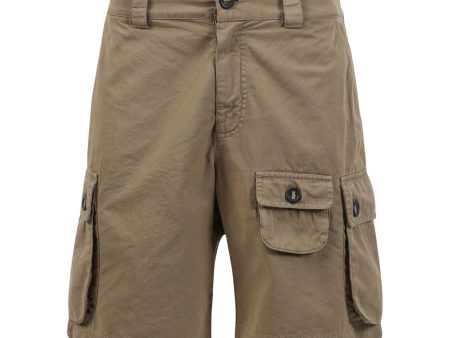 Palm Angels | Men | Relaxed Cargo Short | Beige For Cheap