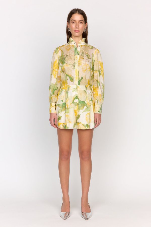 Marley Top | Waterlily Yellow Online Hot Sale