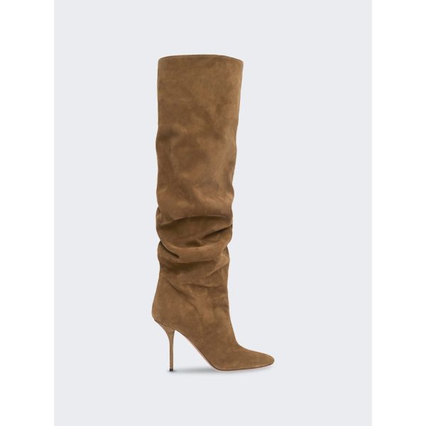 ALAÏA | Women | Fluide Boot 90 | Bark Brown Sale