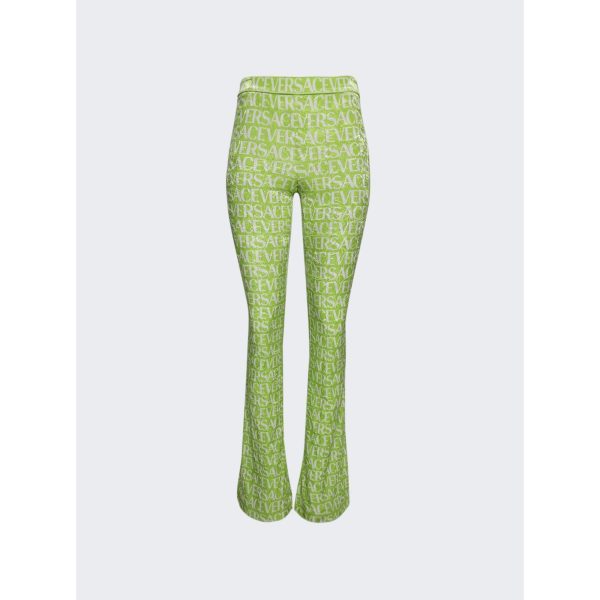 Versace | Women | Logo Pants | Green Fashion