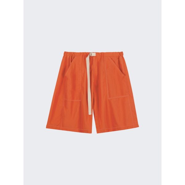 Ouest Paris | Men | Oversized Climbing Shorts | Orange Online Sale