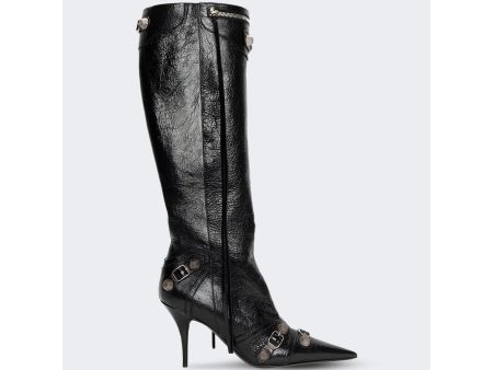 Balenciaga | Women | Tall Cagole High Heel Boot | Black Online Hot Sale