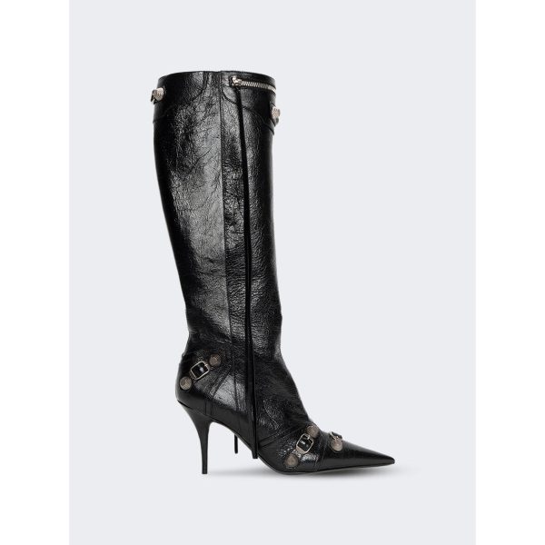 Balenciaga | Women | Tall Cagole High Heel Boot | Black Online Hot Sale