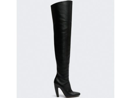 Bottega Veneta | Women | Canalazzo Over-the-knee Boot | Black Discount