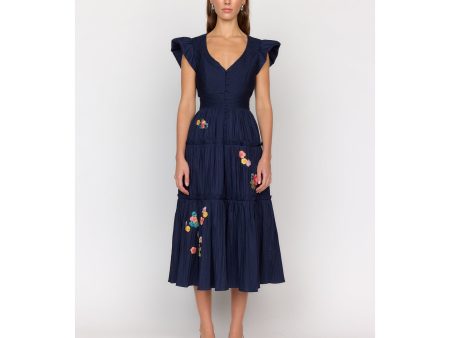 Asher Dress | Navy on Sale