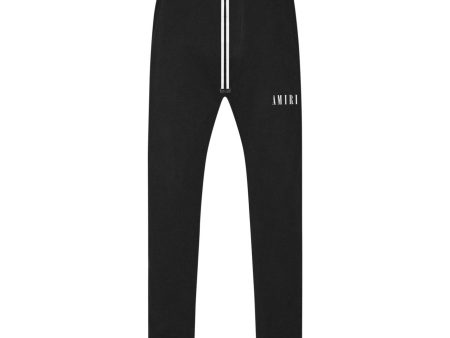 Amiri | Men | Core Logo Drawstring Sweatpant | Black For Sale