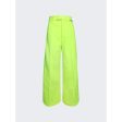 Vetements | Fleece Tailored Pants | Flurorescent Yellow Supply