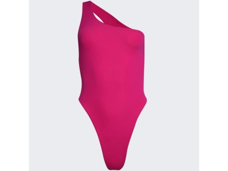 Louisa Ballou | Women | Plunge Swimsuit | Hot Pink Online Sale