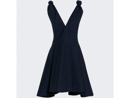 Bottega Veneta | Women | Compact Cotton Dress | Abyss Hot on Sale