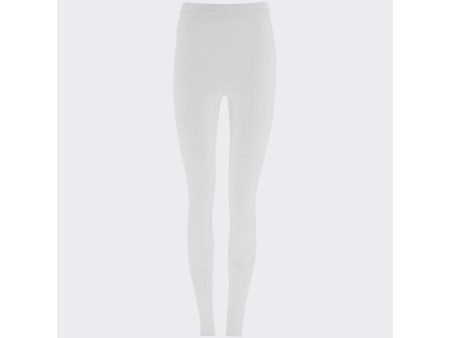 Ferragamo | Women | Compact Stretch Legging | Optic White Online now