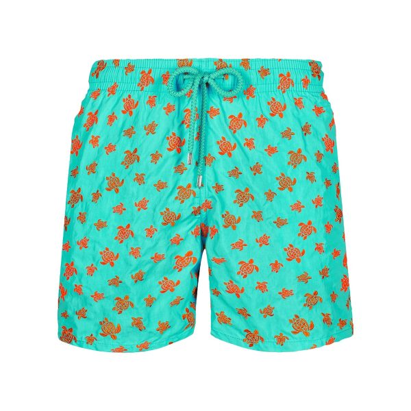 Vilebrequin | Mistral Sea Turtle Print Swim Trunks For Sale