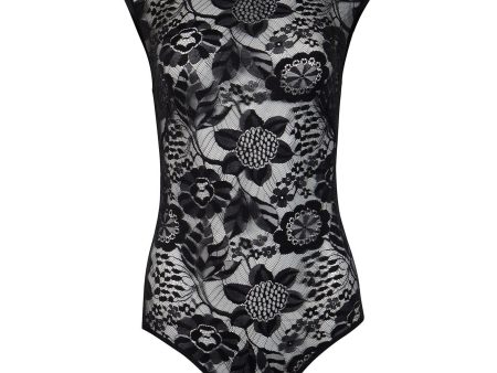 Eres | X Julie De Libran Lace Bodysuit Black on Sale