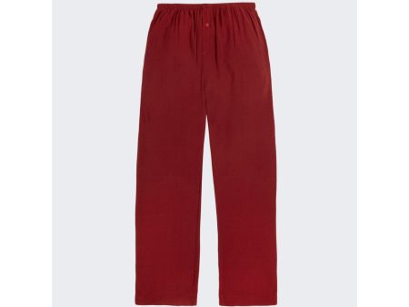 Gallery Dept. | Men | Chateau Josue Pajama Sweatpants | Burgundy Online Hot Sale