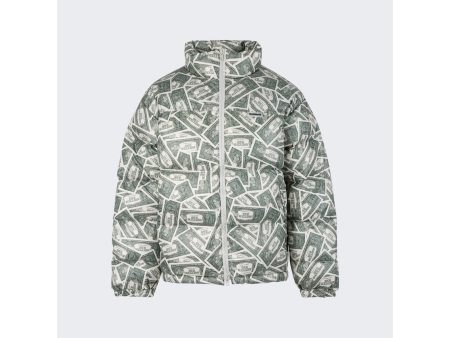 Vetements | Men | Million Dollar Puffer Jacket | Green Cheap