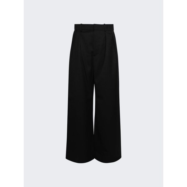 Wardrobe.NYC | Women | Low Rise Trouser | Black Cheap