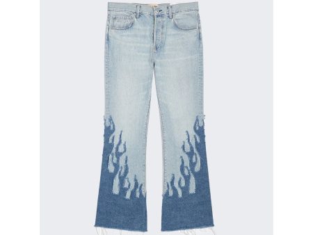 Gallery Dept. | Blvd La Flare Pant | Indigo Fashion