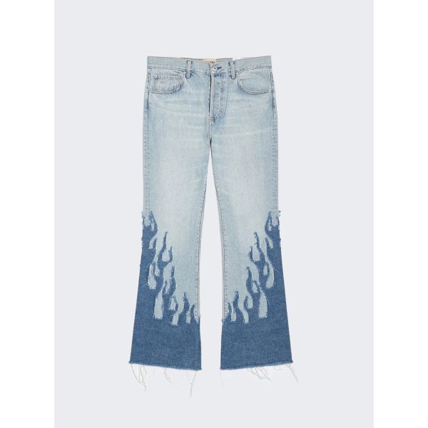 Gallery Dept. | Blvd La Flare Pant | Indigo Fashion