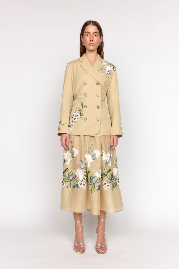 Brenna Blazer | Sand Embroidery For Cheap