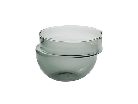 Laurence Brabant | Large Decales Off-center Bowl | Grey For Cheap