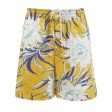 Valentino Garavani | Men | Peony Print Bermuda Short | Yellow Purple x White Online Hot Sale