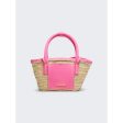 Jacquemus | Women | Le Petit Panier Soli Tote | Dark Pink Discount