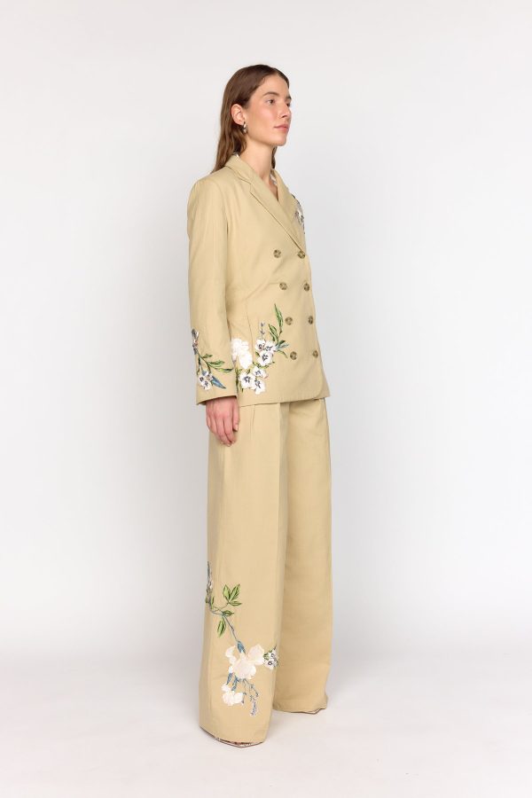 Brenna Blazer | Sand Embroidery For Cheap