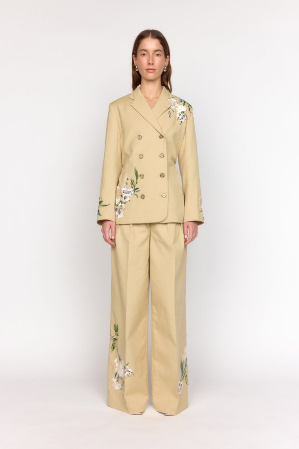 Brenna Blazer | Sand Embroidery For Cheap