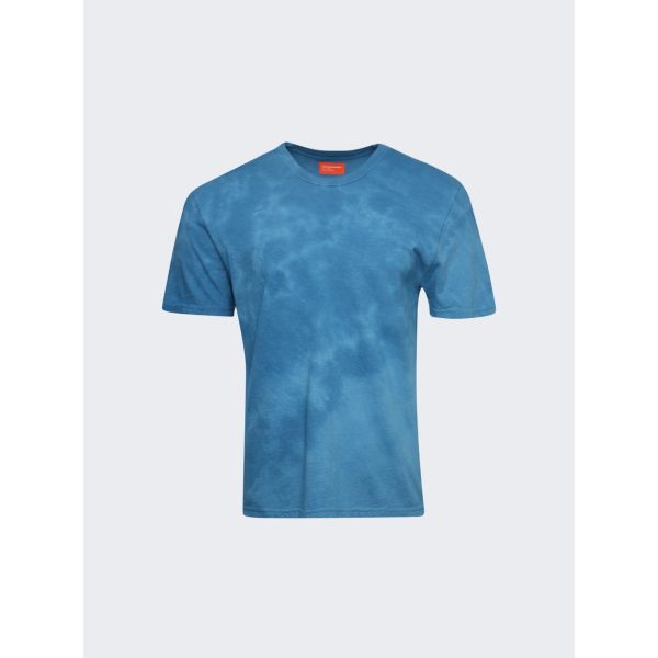 Notsonormal | Men | Splashed Short Sleeve Tee | Sky Blue Online now