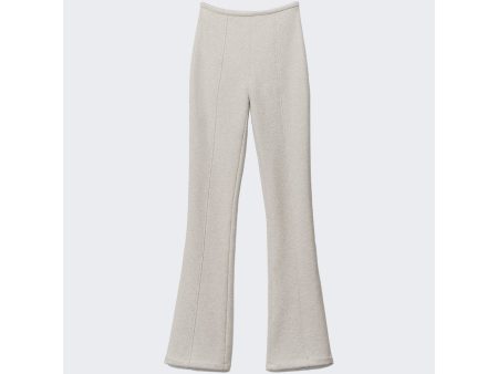 Alexander Wang | Women | Flared Leg Slim Pant | Heather Grey For Cheap